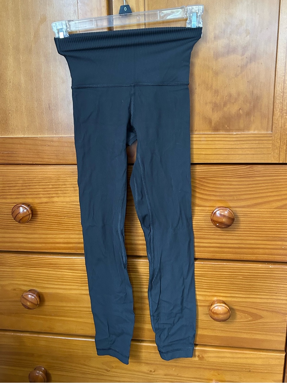 Lululemon grey Ribbed Leggings